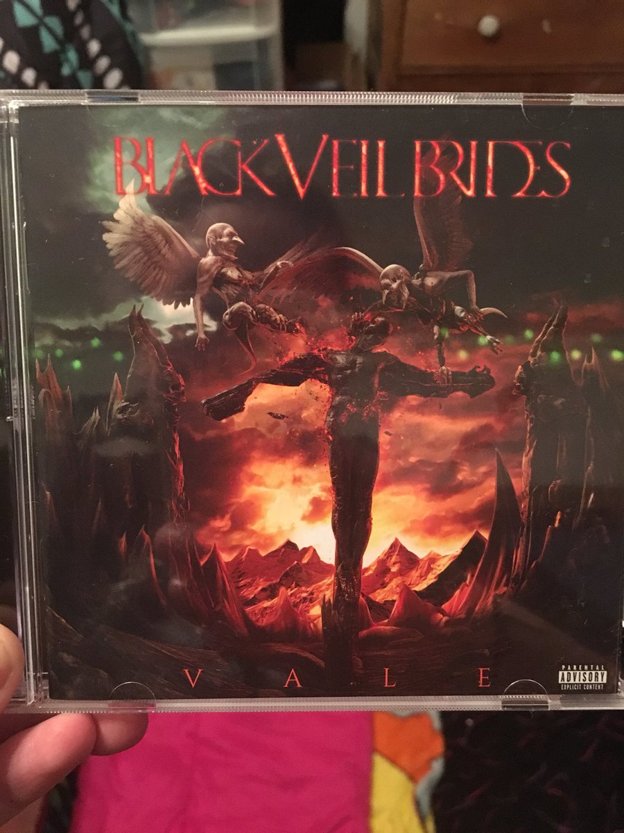 caitlynjacob18's tweet photo. Finally got the best @blackveilbrides album ever!!๐ค๐ค๐ค #BlackVeilBrides #BVBVALE #bvbarmy #loveblackveilbrides https://t.co/UmGMHlfmJ8