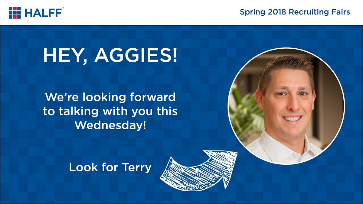 wearehalff's tweet photo. See you soon, @TAMUEngineering students! Stop by and see Terry this Wednesday and consider a career with Halff! @TAMU #GigEm https://t.co/wlID4VVus1