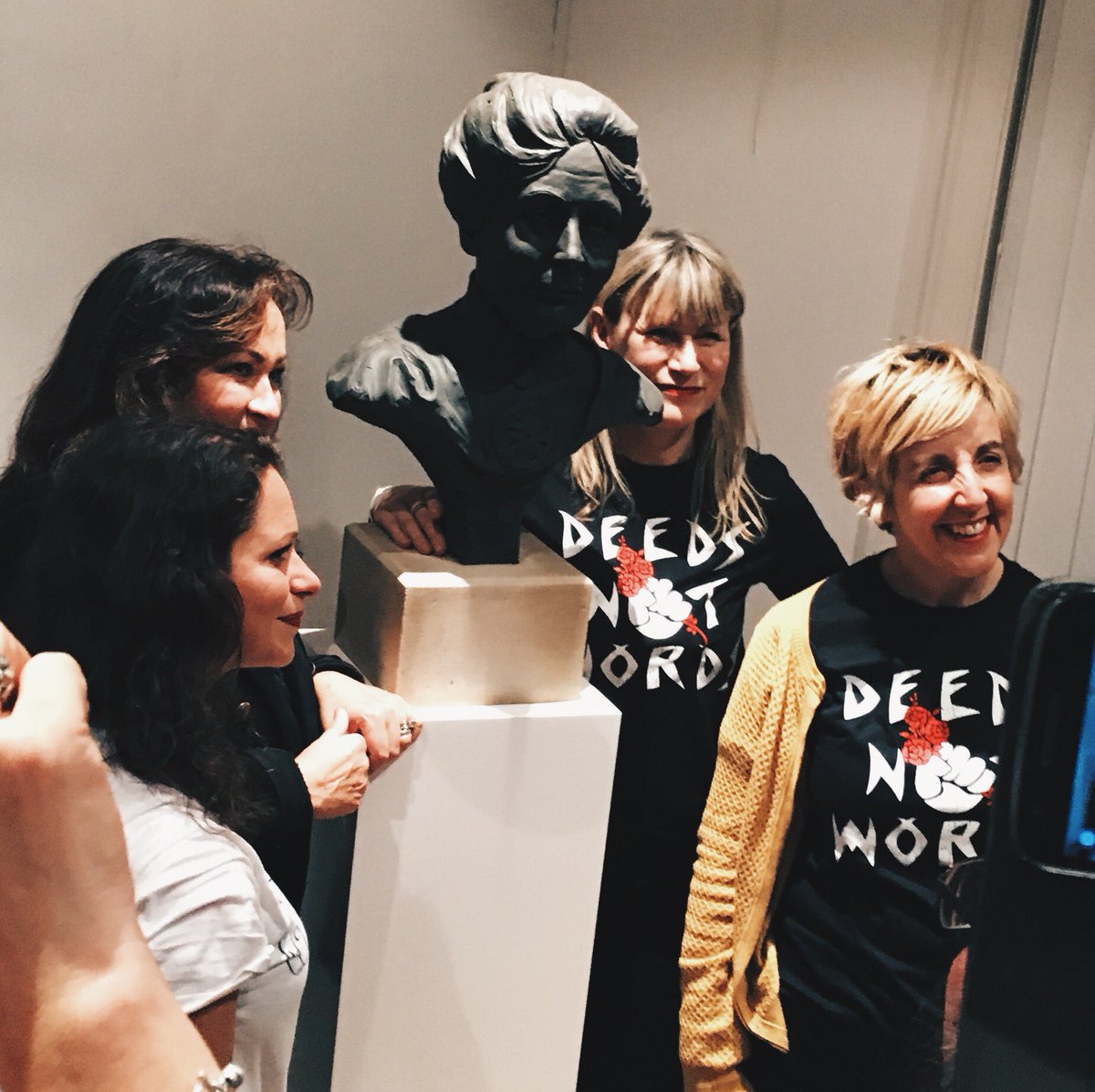 LoadedHype's tweet image. Brilliant house party @PankhurstCentre hosted by @GirlGangMcr and with @juliehes to launch a year long celebration #deedsnotwords