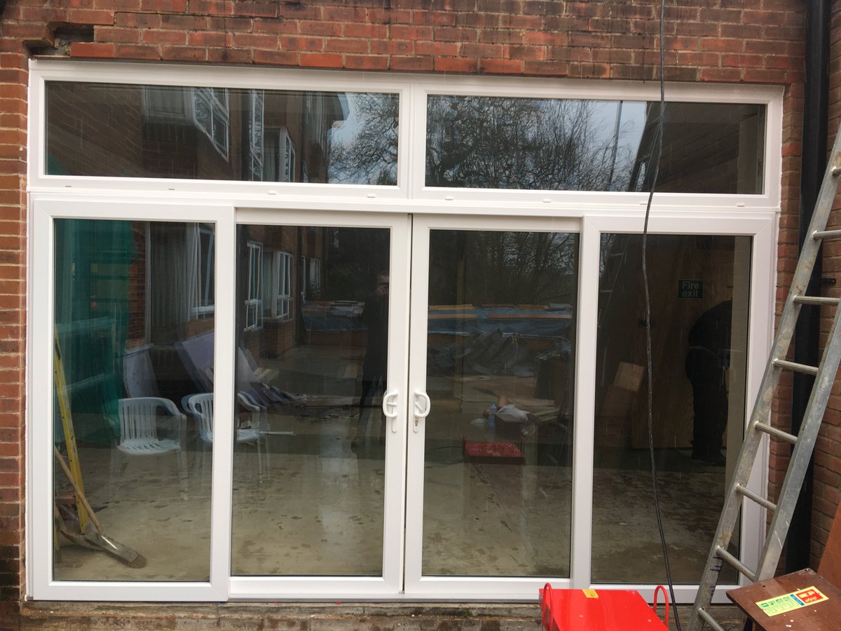 Quottify's tweet image. And here it is the result, #sliding #uPVC #doors on #VEKA system. @VEKA_plc #doubleglazing