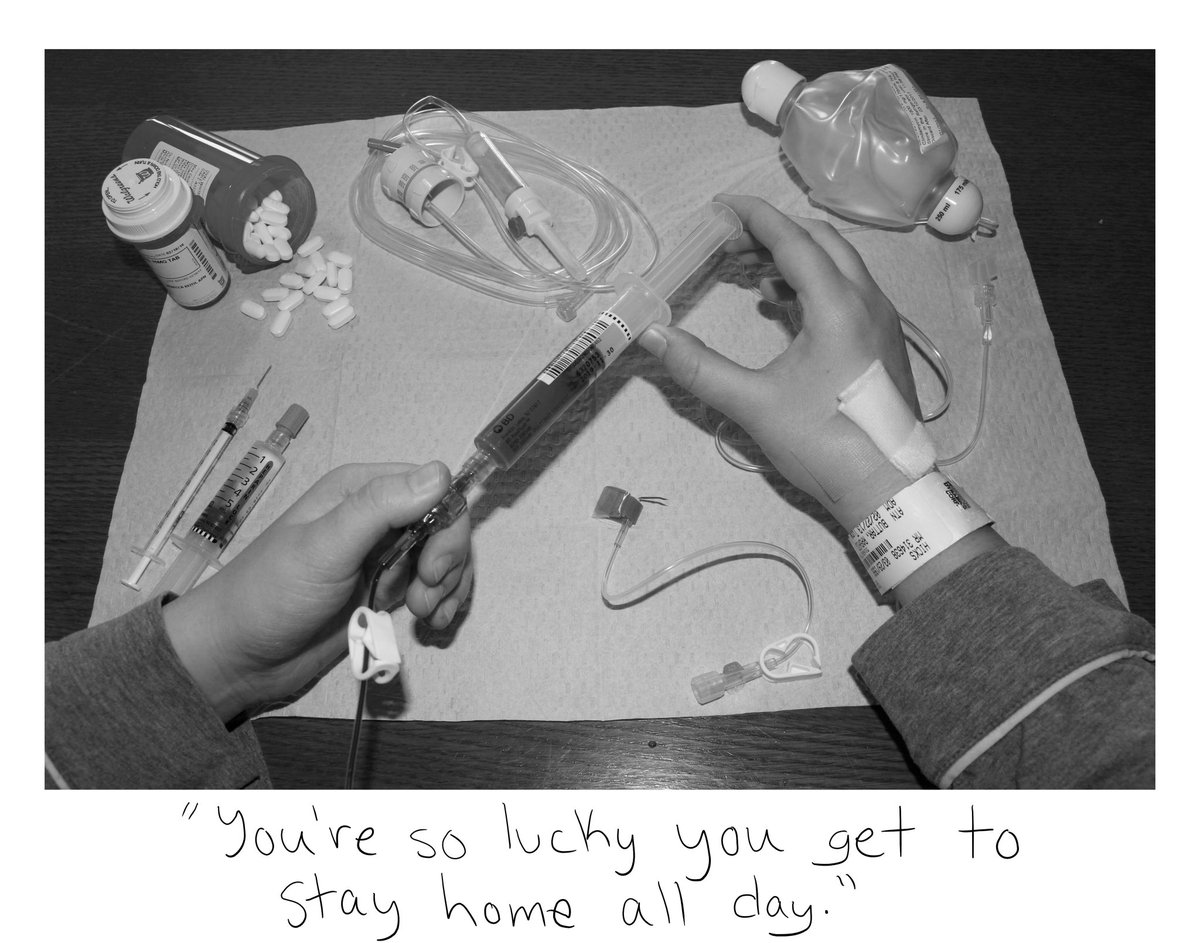 You don’t get it till you get it. I hope you never get it.