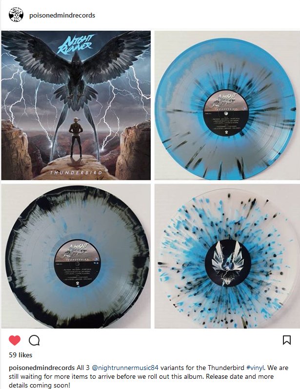 Night Runner on "Details and dates soon! #vinyl #danavidan #nightrunner #thunderbird #starfighter https://t.co/ngUmuA7WqX" / Twitter