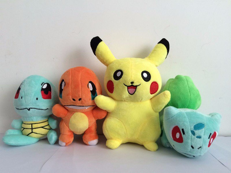 PokeMansion's tweet photo. Pokemon Plush Toys 4 Pieces Set #Pokemon #PokemonGo https://t.co/XXXRRV47lX https://t.co/cjiBe4eic1