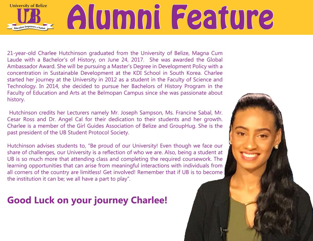 University of Belize tweet media