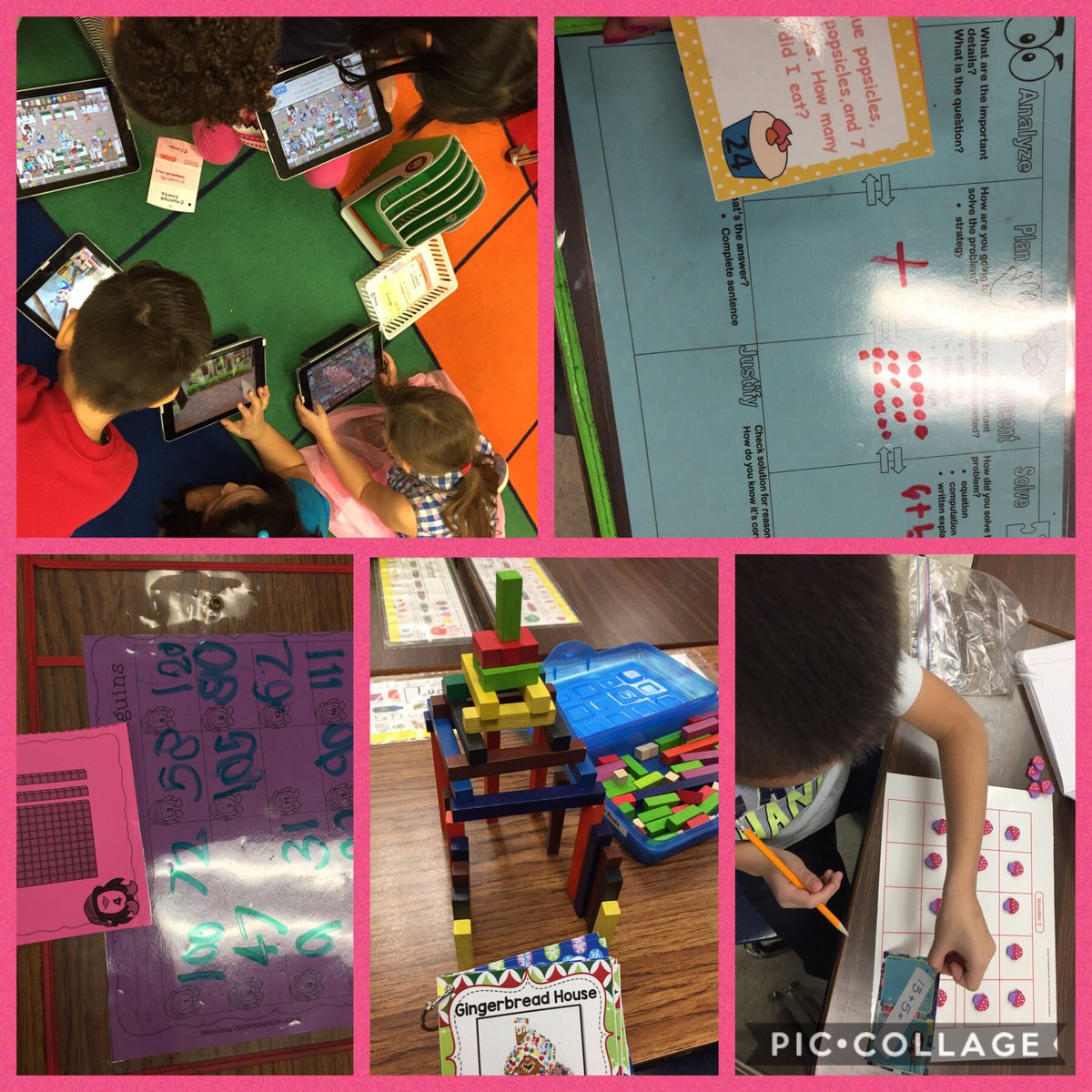 HannahWMcElroy's tweet photo. Working on math tubs this week! #STEM #mathtubs @Bridges_C @brookebrowntpt https://t.co/FEhDOTsa2J