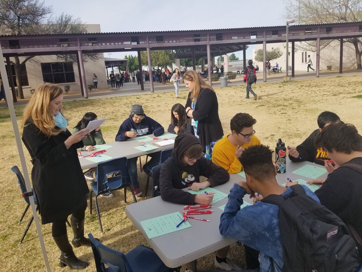 ThatLadyLuna's tweet photo. Drug and Alcohol Facts Week Day 1: Drug and Alcohol Facts Bingo @AZGOYFF #mesquitesgotsomethingbetter #MHS #MesquiteHighSchoolHealthandWellness https://t.co/oB33ZEnlTl