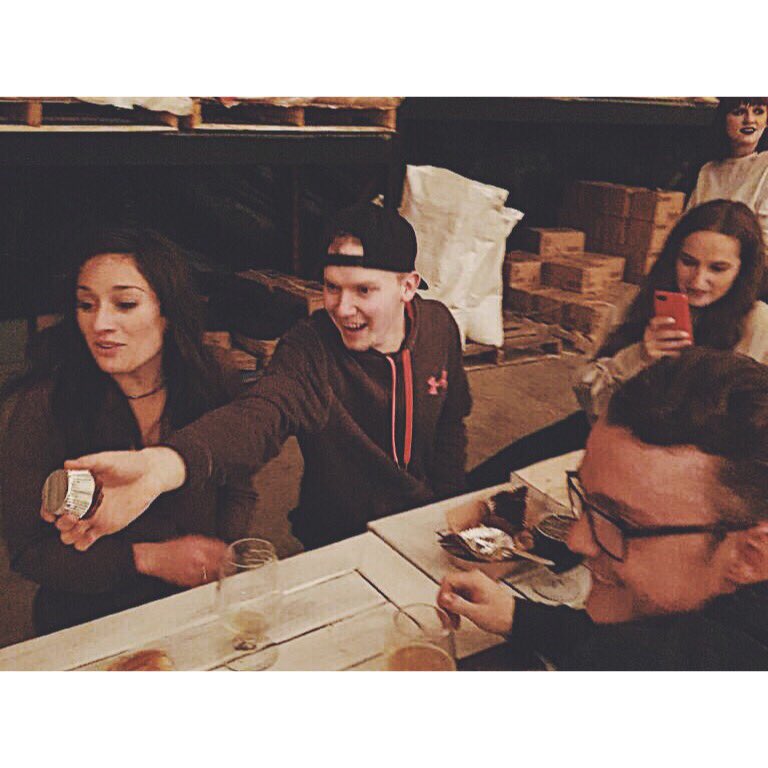 Thank you <a href="/Cumbraes/">Cumbrae's</a> for catering our <a href="/BruxHouse/">Brux House</a> / <a href="/QuatrefoilResto/">QuatrefoilRestaurant</a> staff party at @FairweatherBeer last night - that fried chicken was 👌🏼!!!