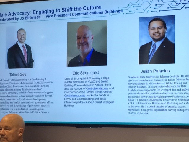 Hart_and_Cooley's tweet photo. Thank you to our speakers! #AHR2018 #IHartHVAC https://t.co/v2PonvjZlc