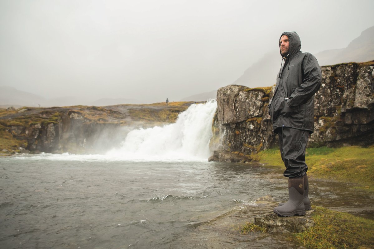 Brave the elements for a killer view. bit.ly/2lWV0gN #muckboots #nature