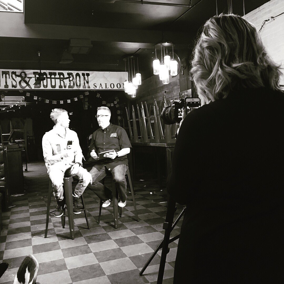 strutent's tweet photo. We had a fun and jam packed day with @WesMackMusic and some of our media pals to celebrate his new single #HouseOnFire! Callie from our team got into some the behind the scenes action! 🔥➡️ https://t.co/PzQu4UbULi