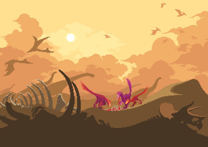 Pixeljam - Okay, final day for the Dino Run 2 Kickstarter.