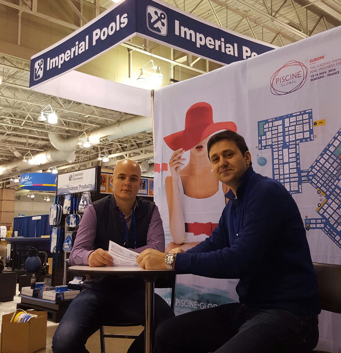 ManuelMunteanu's tweet photo. The @PiscineGlobal booth at @PoolandSpaShow in #AtlanticCity is ready to receive it's visitors. @piergarcin and myself are looking forward to meeting you at our booth #3004.
@NE_Spa_and_Pool 
@AtlanticCity 
@poolsspaspatios 
@raygiovine https://t.co/lKVg7ye8RU