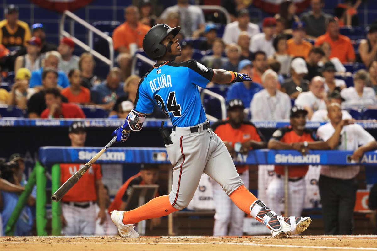 wsbtv's tweet photo. ⚾ Baseball America releases its top 100 @MLB prospects for 2018 and the #Atlanta @Braves have the most names on the list, including No. 1! https://t.co/95tsVcmIlX #ChopOn https://t.co/9DdJFFWXxp