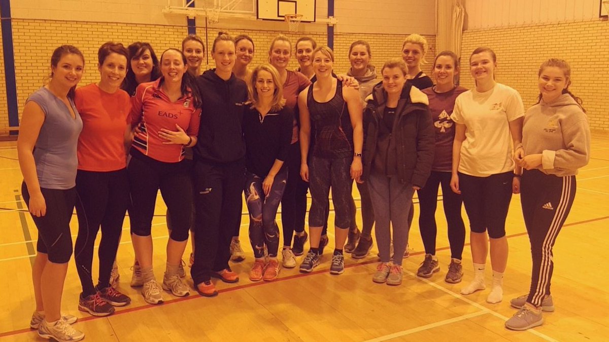 Great training session tonight! <a href="/SpearNetball/">Spear Netball</a> with <a href="/kyrajones09/">Kyra Jones</a>