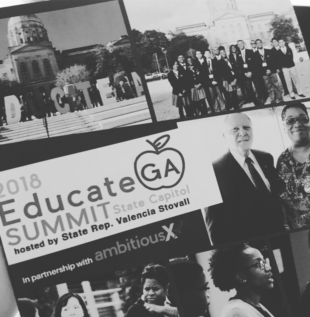 Scharlesquinn's tweet photo. Spent the morning talking about how to be an effective advocate at the #educatega summit! Great to see so many ready to learn. #ourkidscantwait https://t.co/WVQQ2S1mW1