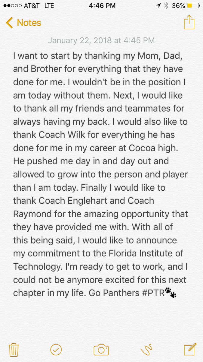 josh__padrick's tweet photo. Committed 🐾 #PTR https://t.co/Cv4vEatEfC
