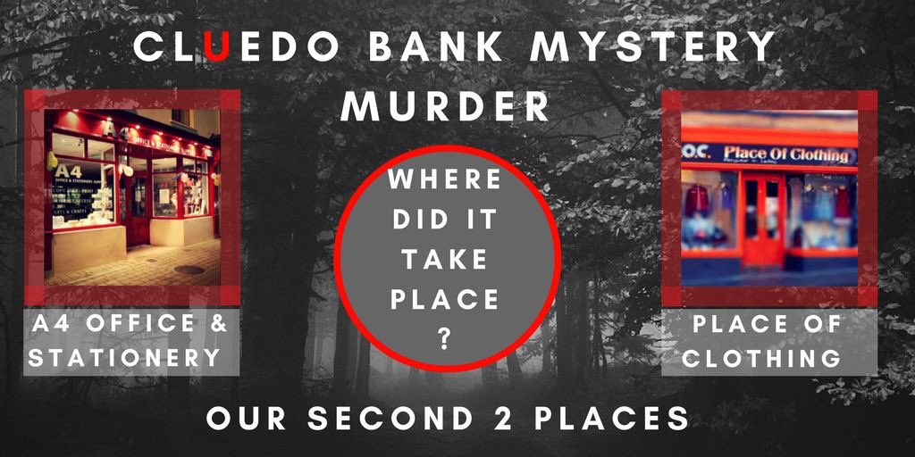 Cluedo Bank tweet media