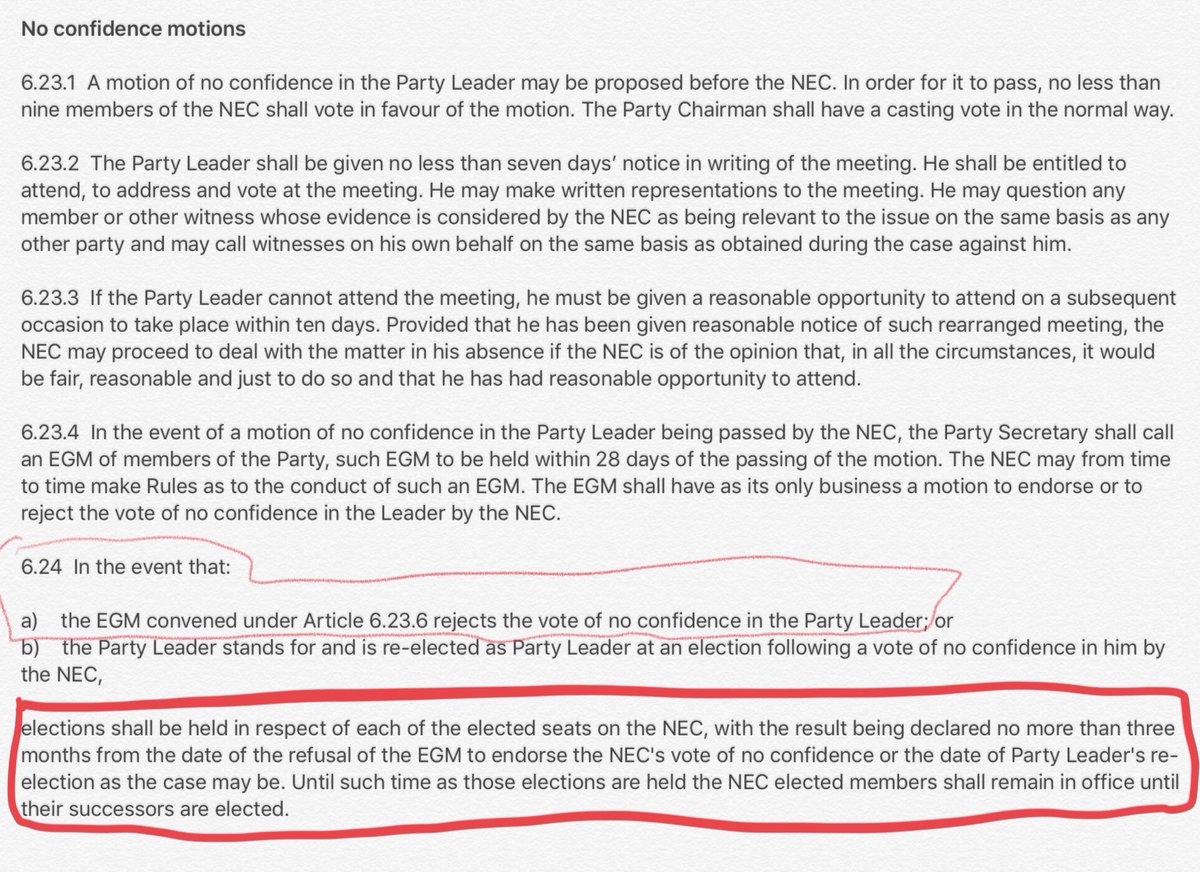 james_gethin's tweet photo. @BenWalkerFABS As I read it. You are correct about the EGM, but if members reject the NEC motion of no confidence then the whole of the elected seats on the NEC go up for election.
Which could lead to reform #UKIPleader #UKIP https://t.co/cV0bTbKEgd