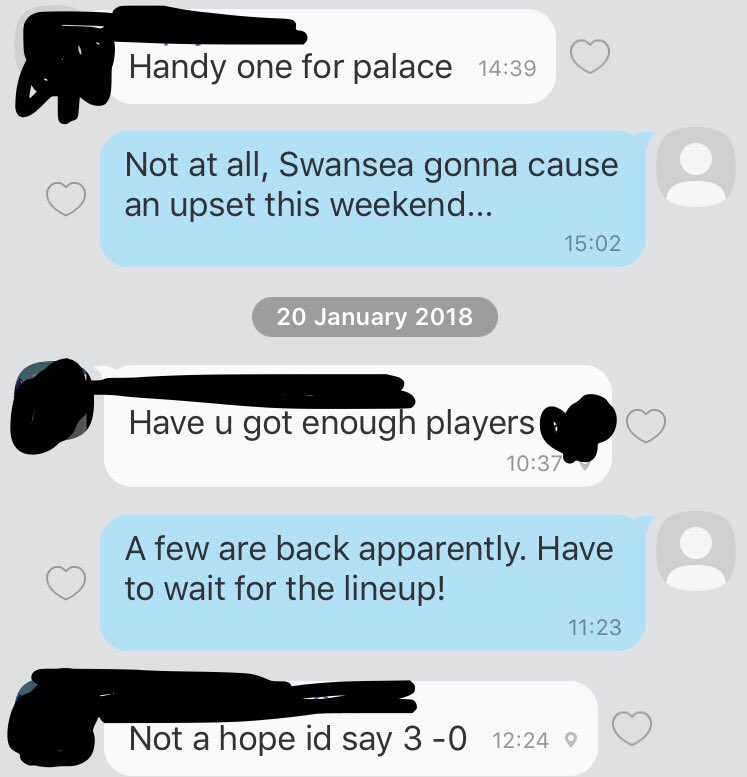 ArseCannonPics's tweet photo. When you correctly predicted on Friday that #Swansea will beat #Liverpool!

#lfc #SCFC #scfcvlfc https://t.co/uQegZBMjXW