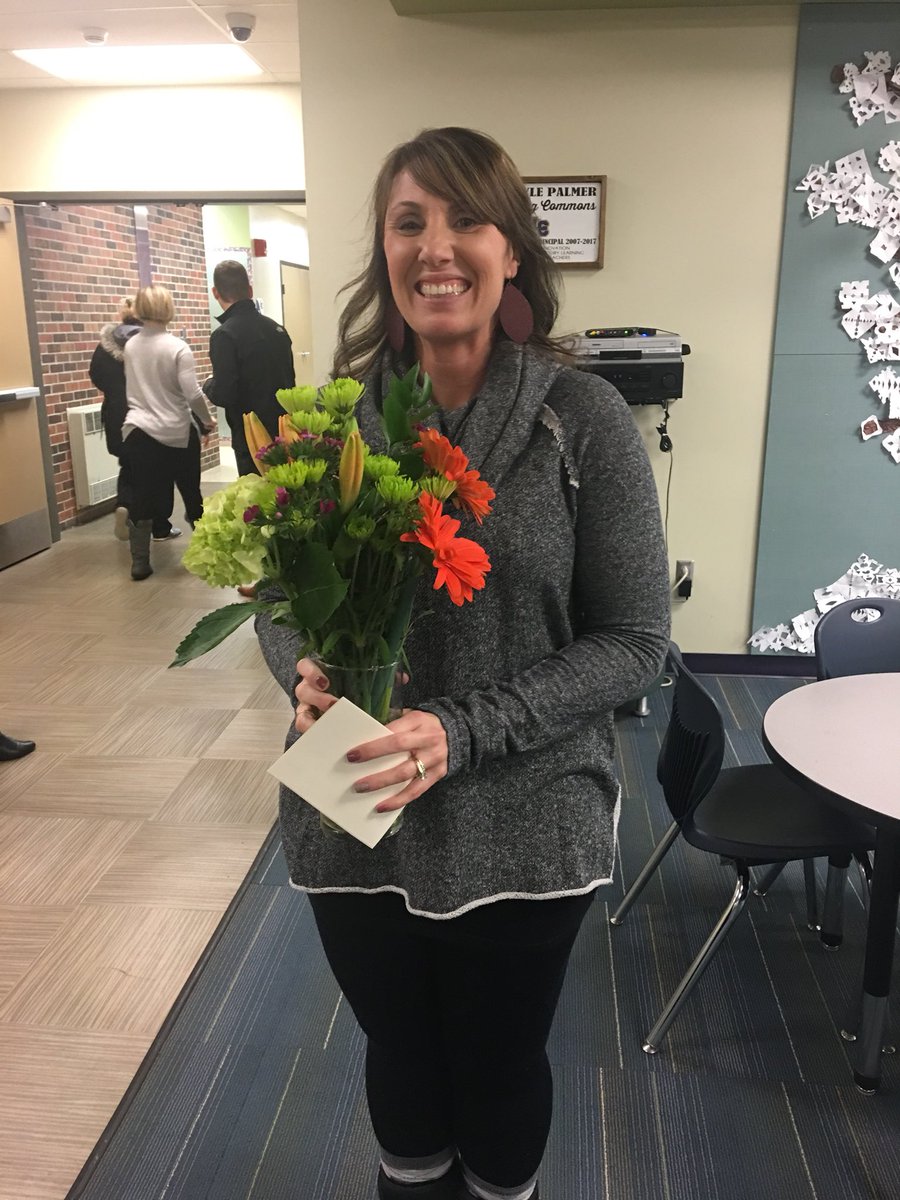 MsBackhausLC's tweet photo. Two great leaders in our building deserve this so much! Thanks for making LC the place to be you two ���️ #TOY/SOY @sheryl_ferguson @MrsHensonLC https://t.co/FaeZmIgvpp