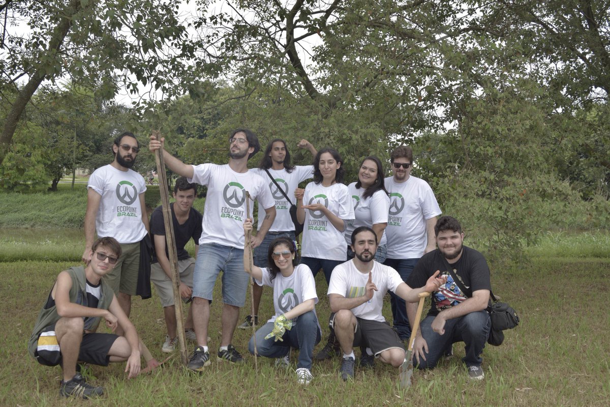 overwatch_girls's tweet photo. Ecopoint Brazil, un proyecto que nació en los foros de Blizzard para unir a la comunidad de @OverwatchLatAm  y replantar las zonas deforestadas de su comunidad.

@OverwatchBrasil 

Nota completa: https://t.co/OL75XVTOsr
Ecopoint Brazil: https://t.co/BF9yg39Cmq https://t.co/3mVkyShKYC