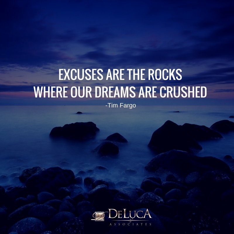 DeLucaAssoc's tweet photo. Excuses are nothing more, than a reason to fail. Choose to create results instead of excuses.

#mondaymotivation #lasvegas #bankruptcy #attorney https://t.co/M2Xb3iMASK
