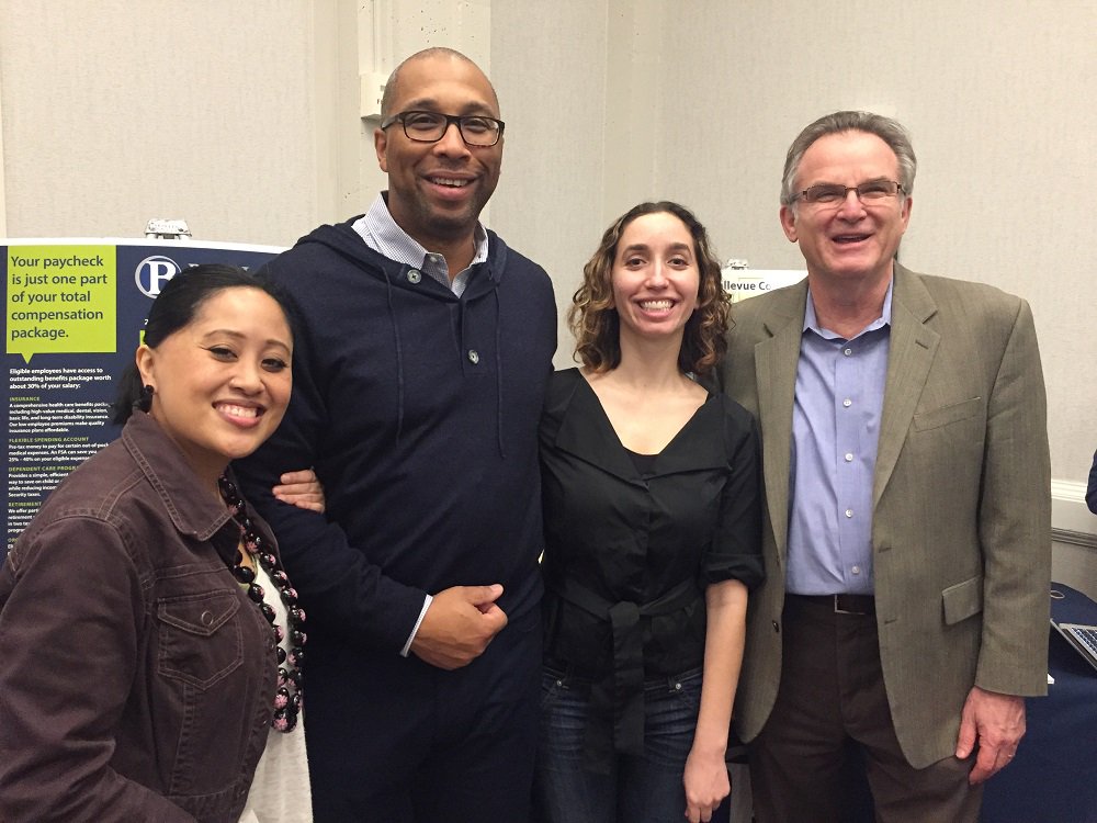I enjoyed the chance to meet with higher ed job seekers in Oakland, CA for the CCC Registry Job Fair. Lots of interest in our college and the Bellevue community. Many thanks to our exceptional staff and faculty who represented BC so well!