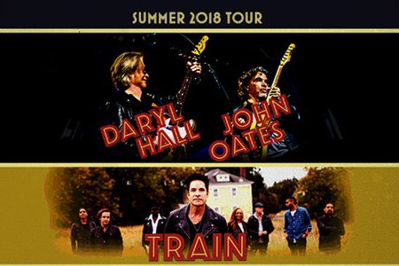 FrontRowNC's tweet image. Hall and Oates and Train heading to Charlotte's #Spectum Center on June 18 &amp;gt;&amp;gt;bit.ly/2DyiYK5 -- #NC #NorthCarolina #HallAndOates #Train #music #tour