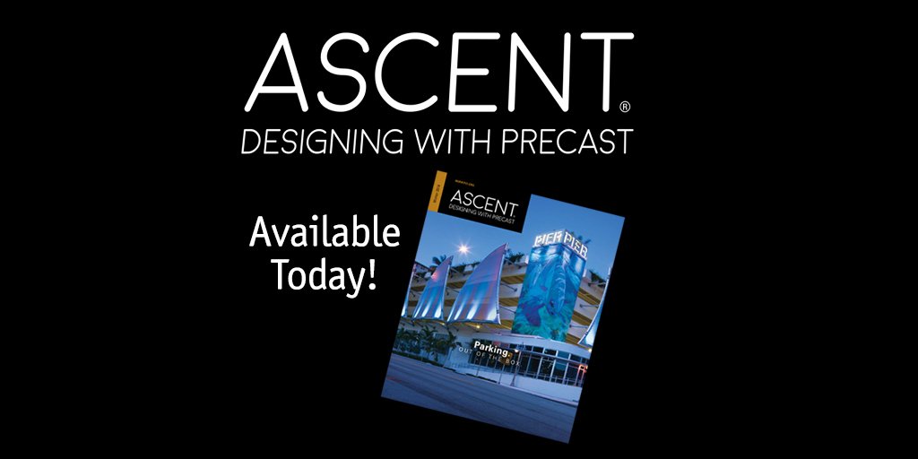 The Winter 2018 issue of Ascent Magazine is now available! Your new issue is in the mail and available on-line now. ow.ly/9M3g30hPVHk 
#Precast #Concrete #AscentMag