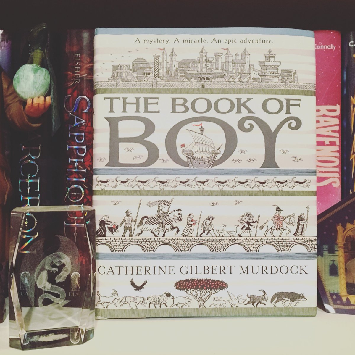 My mailbox was bursting today! This lovely middle grade fantasy will be released February 6, 2018. I’m excited to read it!
#thebookofboy #catherinegilbertmurdock #greenwillowbooks