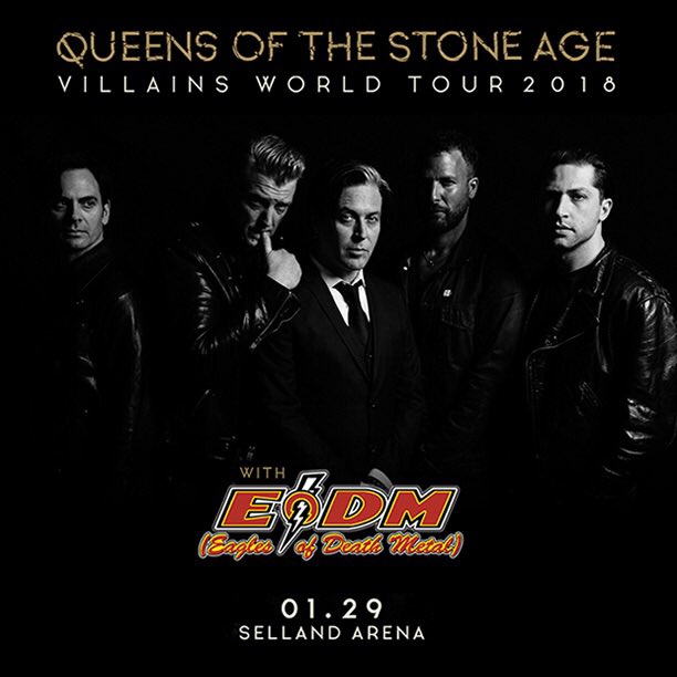 hammernewrock's tweet image. ONE week away from @qotsa in the #newrocknation. I got tickets, pre-party info, #TimeWarp from #QOTSA and tons more to get into now on @newrock1041. What up?