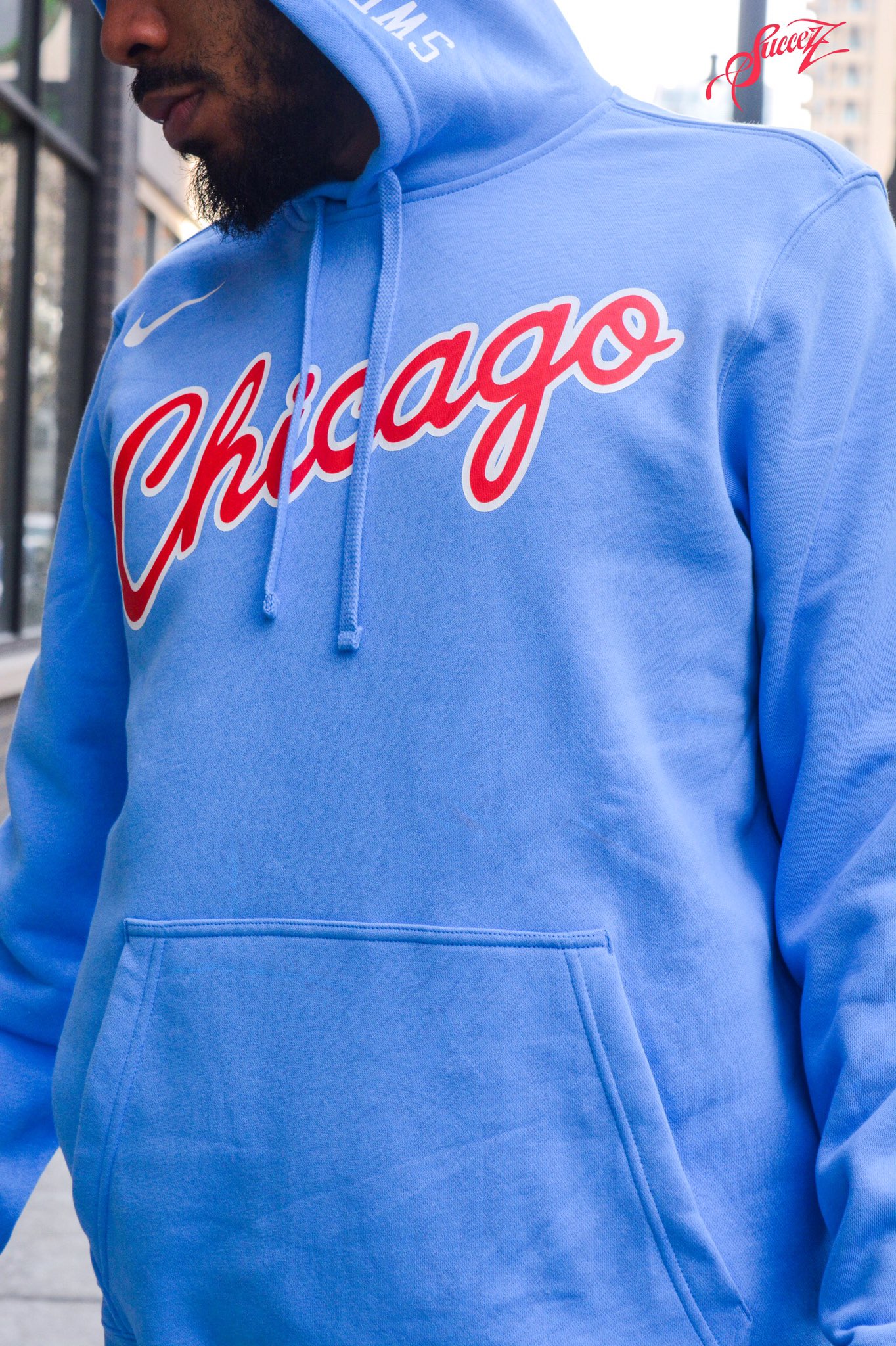Chicago bulls blue best sale hoodie