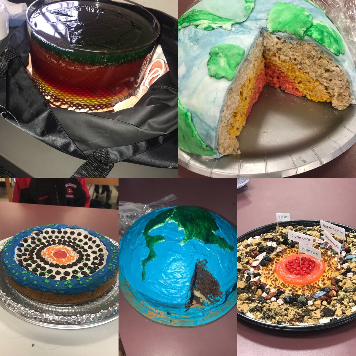HaddonfieldMS's tweet photo. Who knew our cells could be this tasty! #sciencemeetsfood #cellularstructures #grade6 https://t.co/A0RgMCJFIB