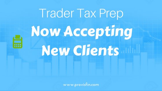 ProVisionFS's tweet image. #Traders NOW ACCEPTING NEW CLIENTS.  Reminder 2/15 is the deadline for brokers to send 1099-Bs.  Don&apos;t wait till the last minute to gather documentation and file!  Free extension if you register before 2/29