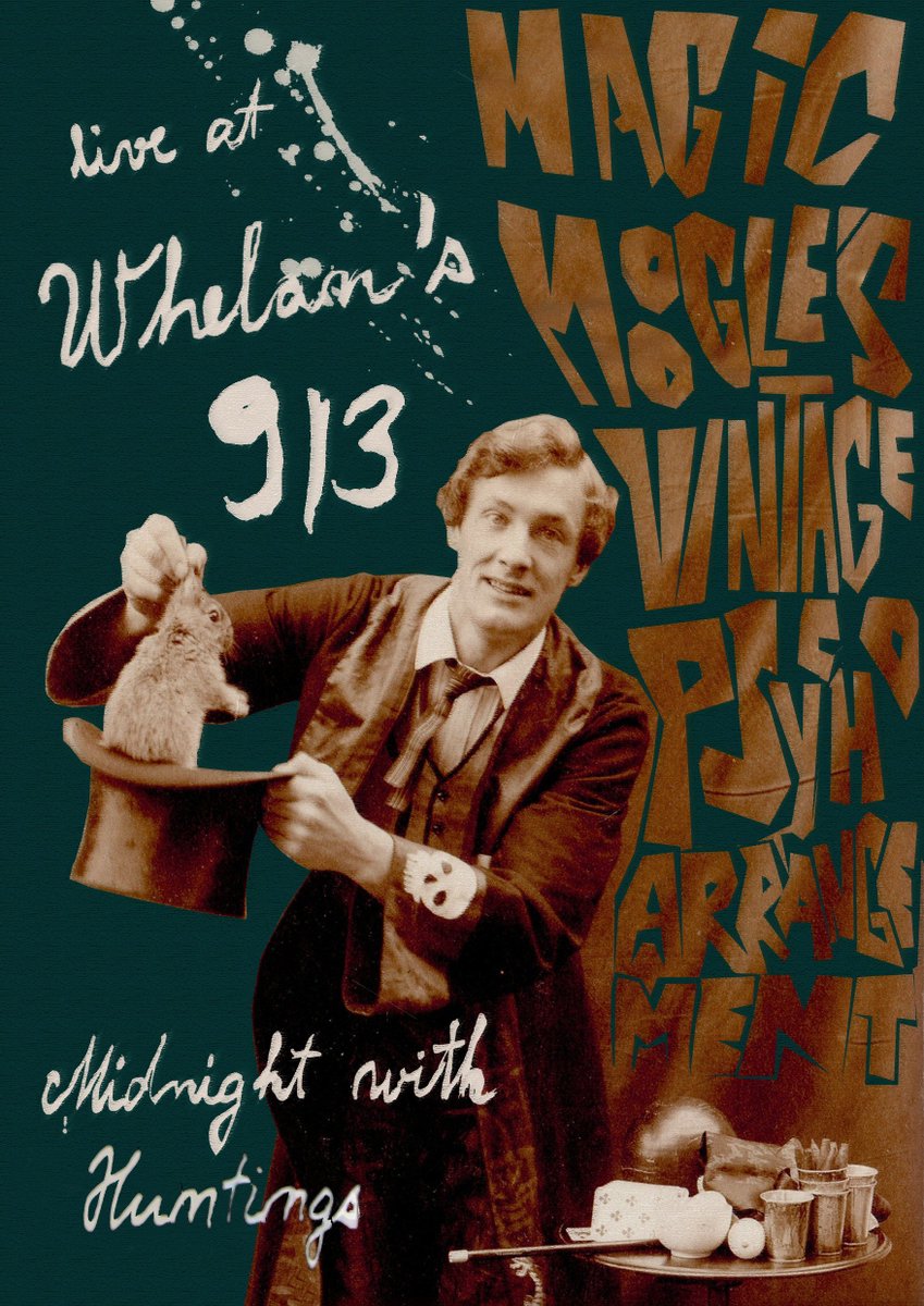 magicmooglesVPA's tweet image. We will be playing a Free show @whelanslive March 9th with Support from our friends @WEAREHUNTINGS @irishmusicparty #RockNRoll