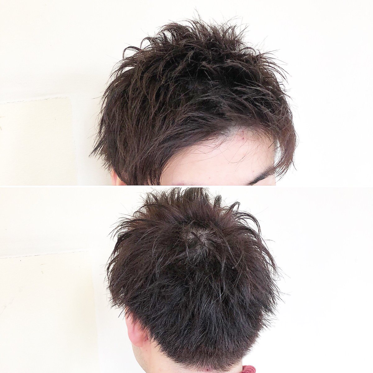 ট ইট র 宮川太志 Hairmakefrei 代表 1月まだまだ予約取れます かっこよくなろー セミウルフ マッシュウルフ アップバング マッシュ どれでもお任せを 大阪 梅田 メンズカット 束感カット B2cメンズ