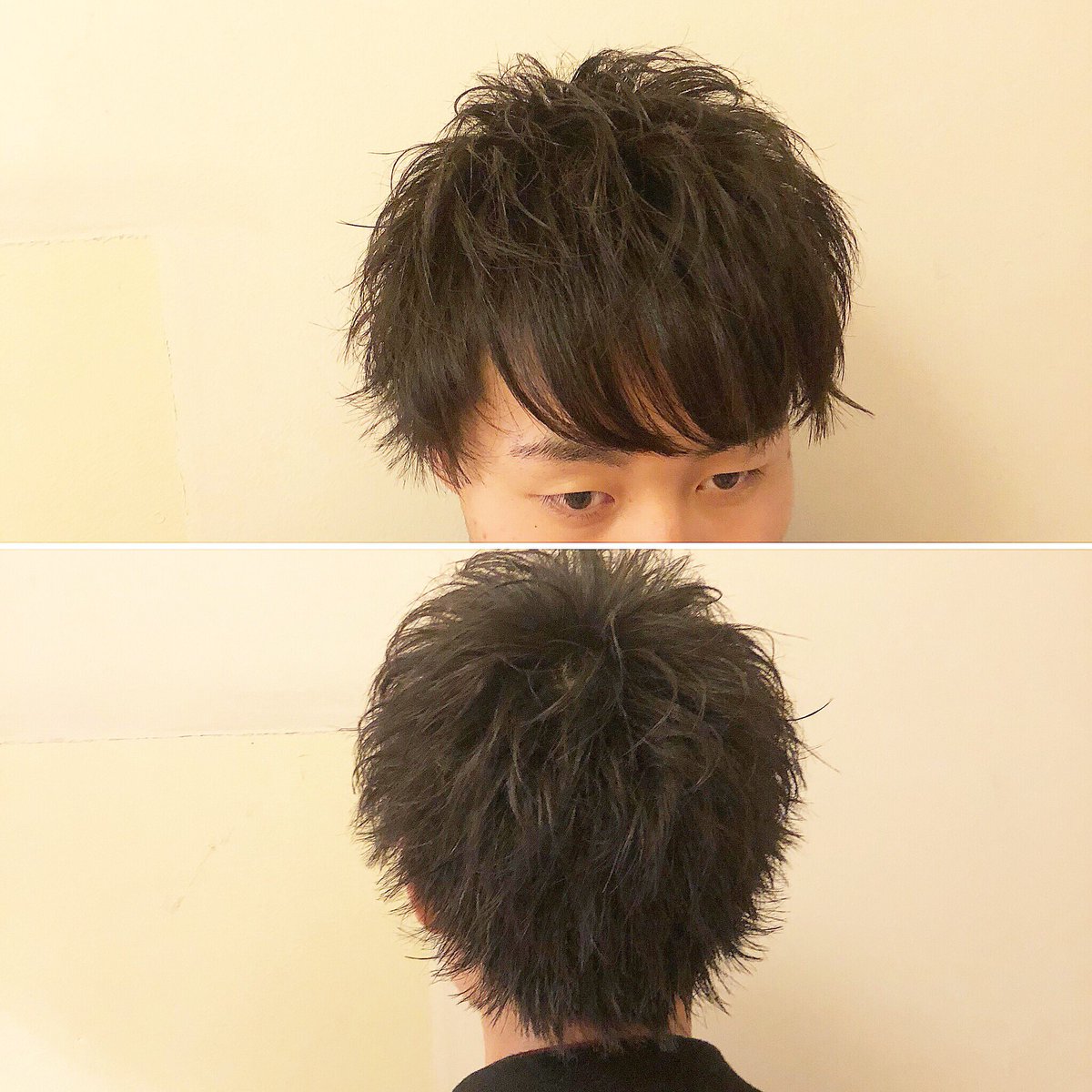 ট ইট র 宮川太志 Hairmakefrei 代表 1月まだまだ予約取れます かっこよくなろー セミウルフ マッシュウルフ アップバング マッシュ どれでもお任せを 大阪 梅田 メンズカット 束感カット B2cメンズ