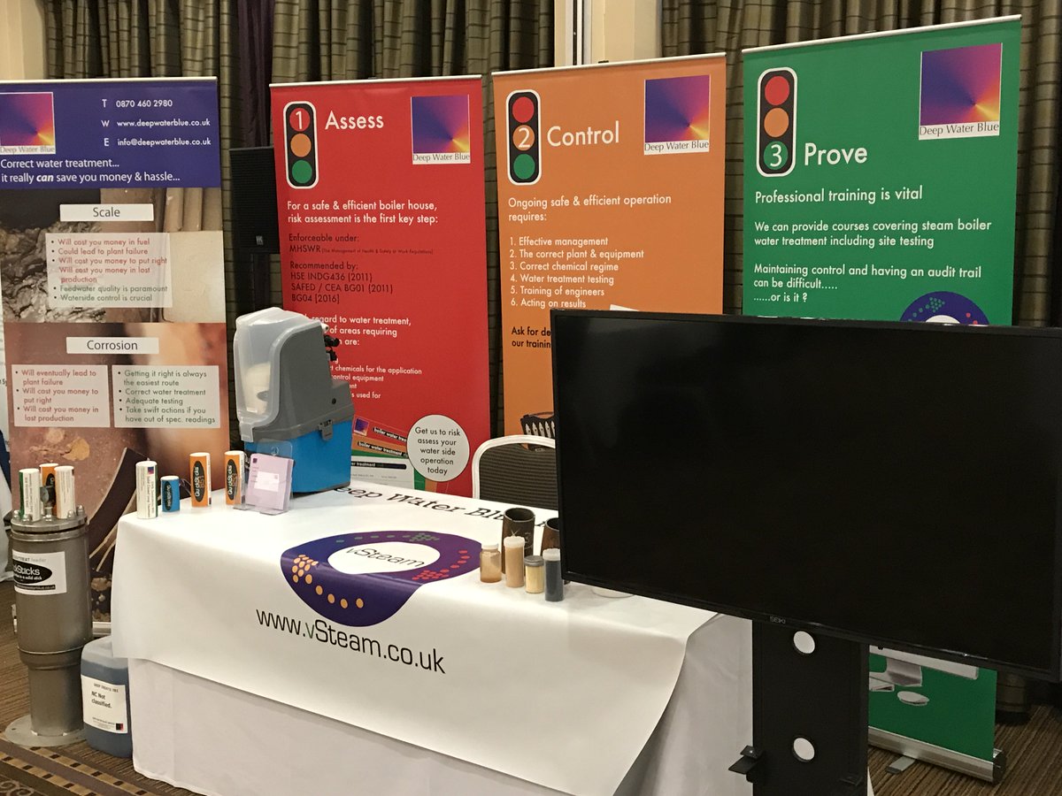 Deep Water Blue will be exhibiting at The Technical Boilerhouse Risk Assessment conference in Basingstoke next week.See you all there!