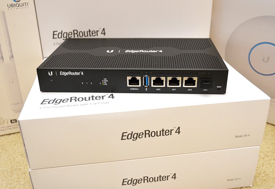 Router và Cân Băng Tải Ubiquiti EdgeRouter 4 (ER-4) | Maitel