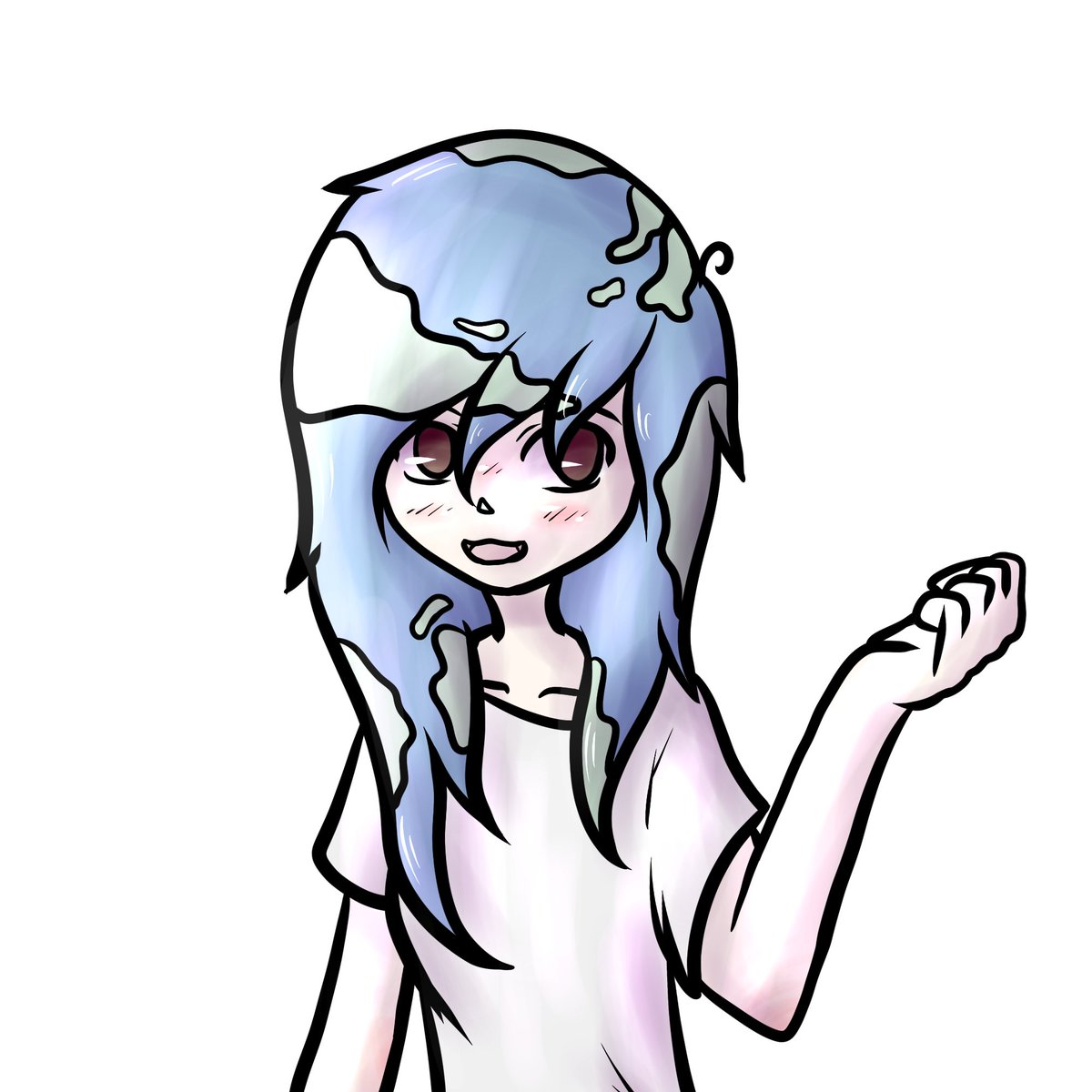 Earth-Chan!
Hi!
Hab mal ein bisschen was neues ausprobiert c: