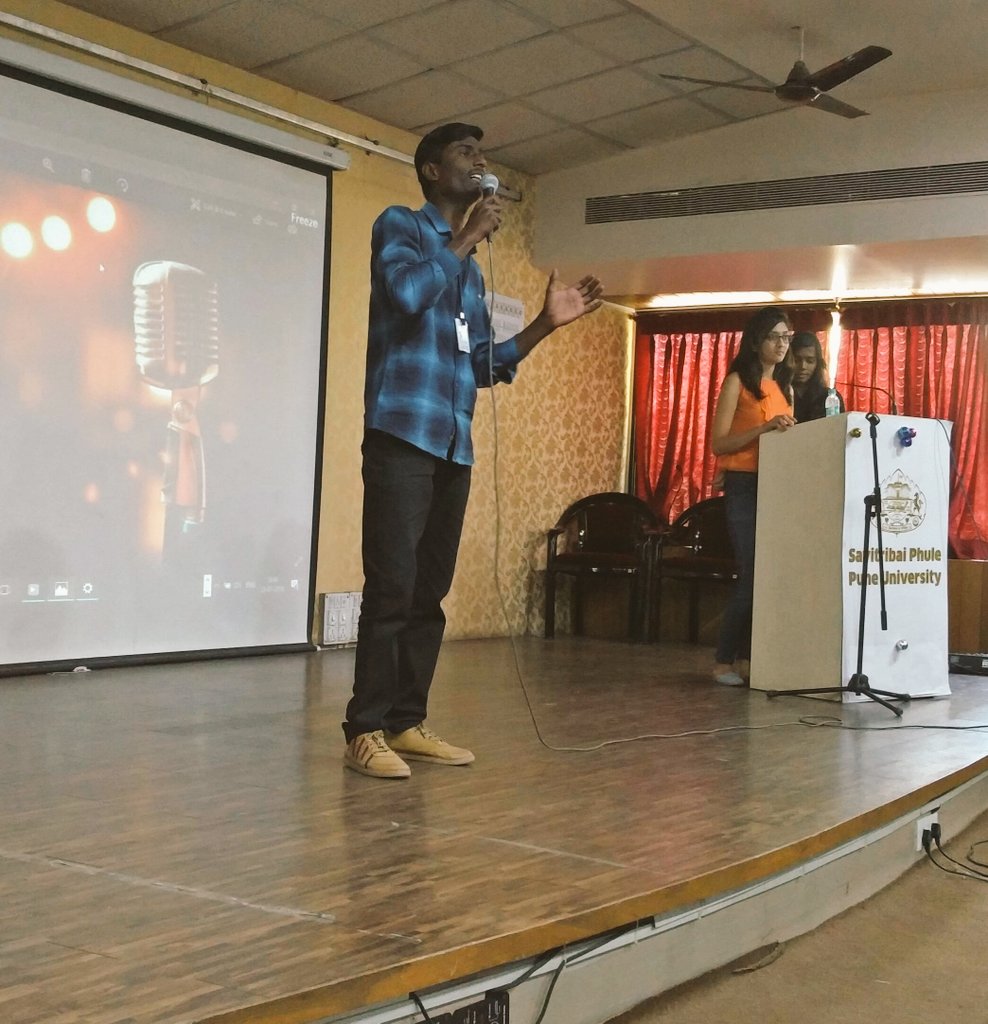 PUMBAtweet's tweet photo. A Melodious start to KARAOKE 

#Dhruv18
#LifeAtPUMBA https://t.co/yxK0XYwRxn