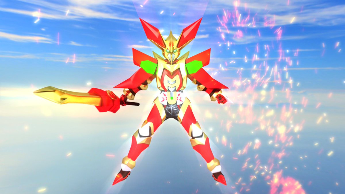 MUSA_BEAT's tweet photo. 【ファイナルバトル公開終了記念！追加情報！】
作品のクライマックスにて登場した「セルフアルティメイトモチーフ」は、ムサビートの最強形態です！！
”自分であり続けること”を失わない強さが生み出した最強のクリエイティブエナジーがみせた奇跡です！！ https://t.co/ArNrHXMqBA