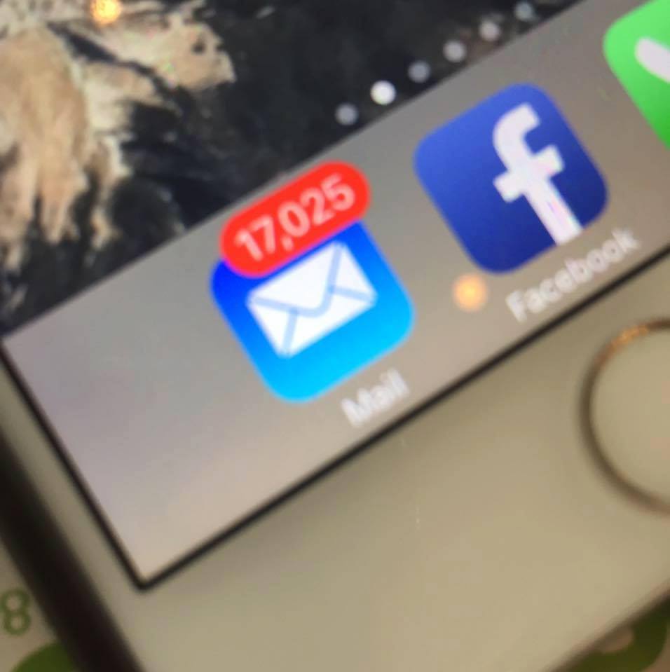 TheDonOfBeer's tweet photo. Apparently, it's #cleanoutyourinboxweek. If you sent me an email to remind me, I didn't get to it. https://t.co/VlyIwgNGsc