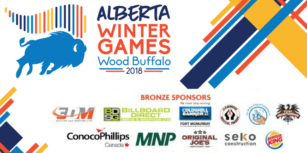 Say hello to our 2018 AWG BRONZE sponsors! #YMM #RMWB #ITSGAMESTIME

<a href="/Billboarddirect/">Billboard Direct</a> <a href="/CBFortMcMurray/">COLDWELL BANKER UNITED</a> <a href="/Clearwater_PT/">Clearwater PT</a> <a href="/FMGOC/">Fort McKay GOC</a> <a href="/conocophillips/">ConocoPhillips</a> <a href="/originaljoes/">Original Joe's</a> <a href="/BurgerKing/">Burger King</a>