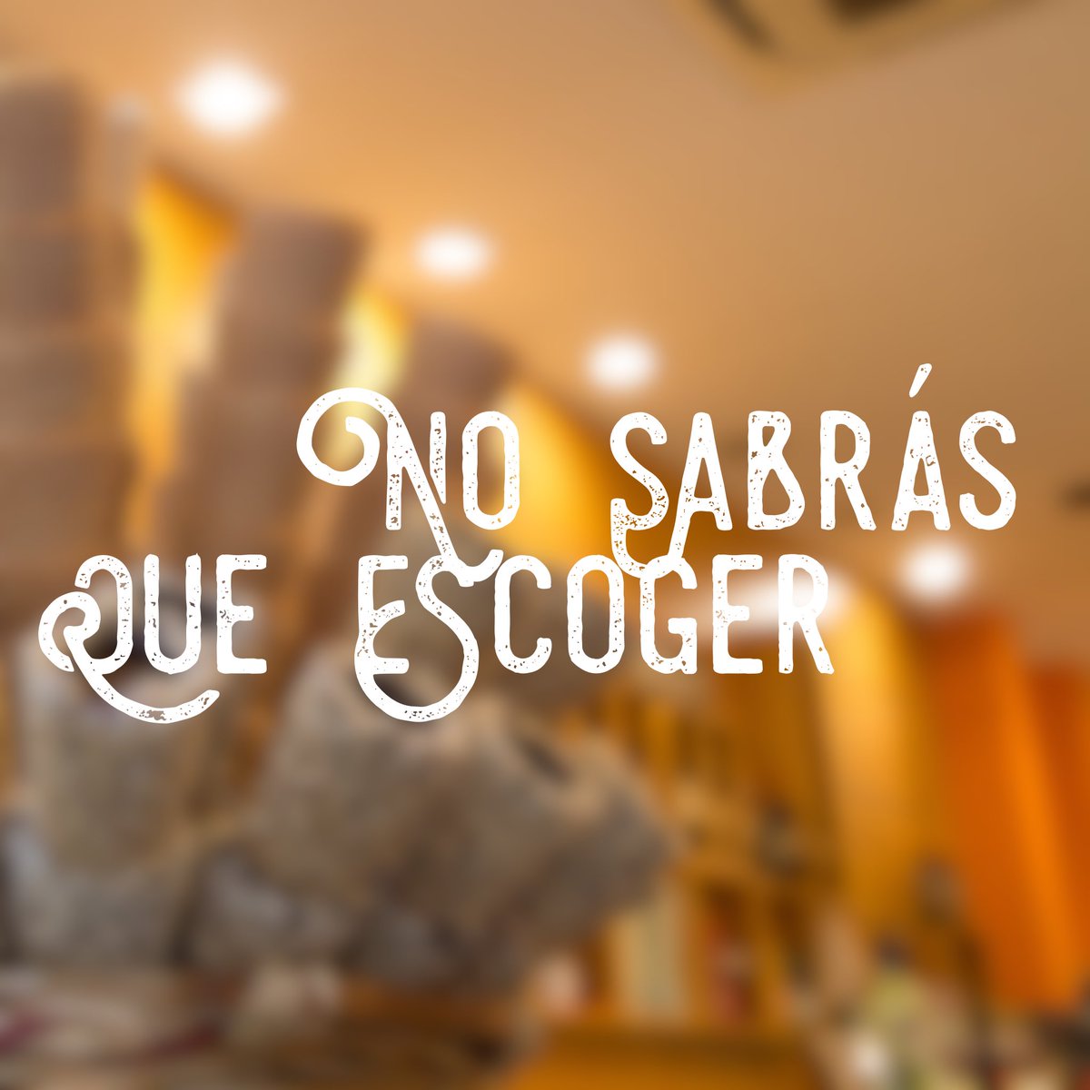 Por todas las deliciosas opciones que tendremos...