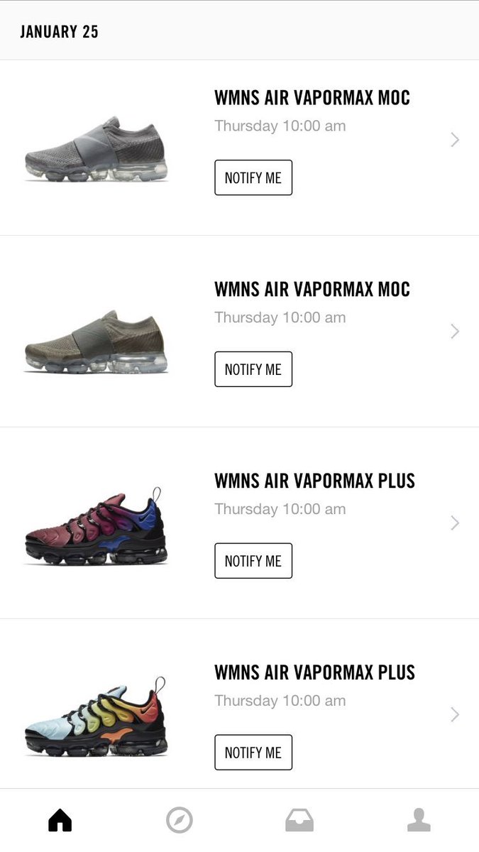snkrs upcoming