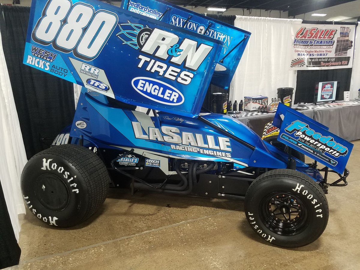 LaSalleEngine's tweet photo. 2018 Motorsports show https://t.co/vcAQ38uQBs
