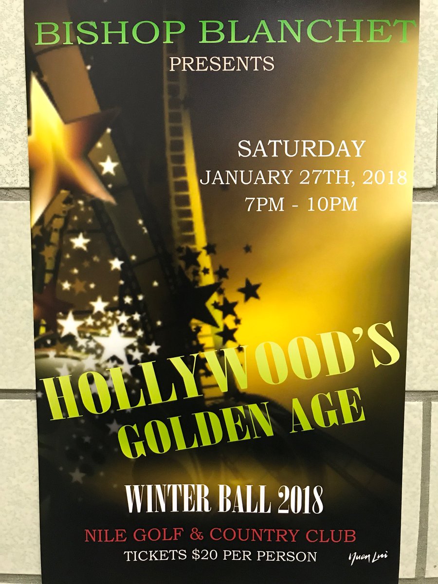 Tomorrow’s the last day to get your Winterball Tickets! Bring your 20$ tomorrow !