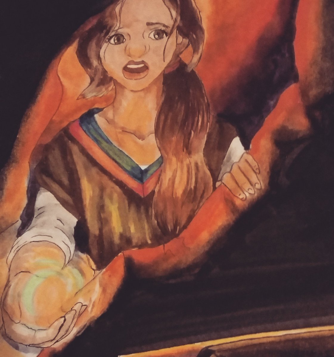 FatesFabel's tweet photo. Was this it? Had she finally found what she was looking for? The crack only showed darkness, even with the light from the hall. Avagail swallowed before whispering, "Asterine." #Caelestae #DeynsDungeon
#sneekpeek #drawing #illustration #ink #art #illustratoratwork #pens https://t.co/g94pvAlmjn