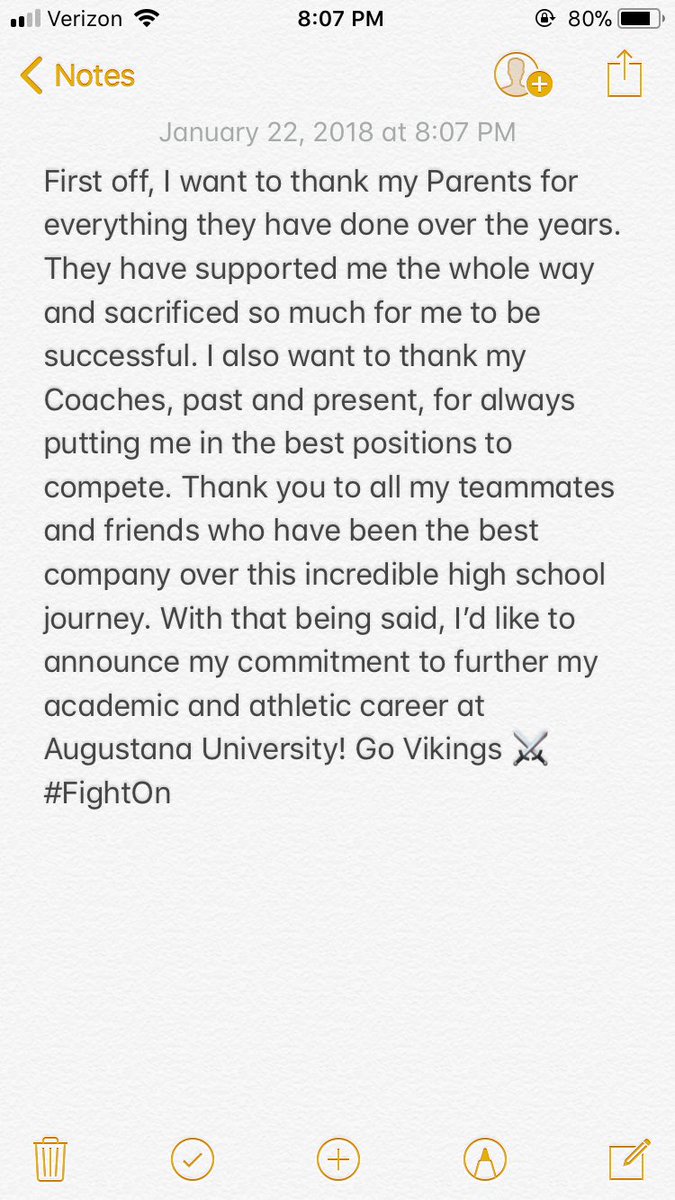 CurtisHaugen3's tweet photo. I am officially #BoardingTheShip and announcing my commitment to play football for Augustana University ⚔️ #CodeBlue #FightOn https://t.co/n9JxYz9Gha
